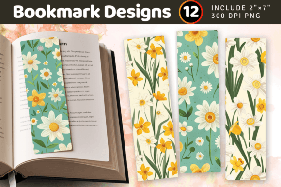 Download Spring Daisy &amp; Daffodil PNG Bookmark Des - Daffodil png Collection