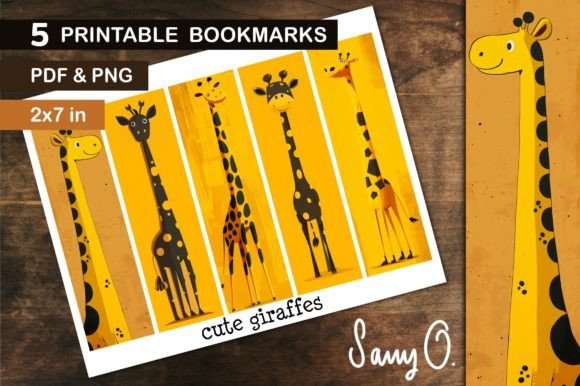 Download Bookmark Cute Giraffe African Animal PNG - Cute giraffe Collection
