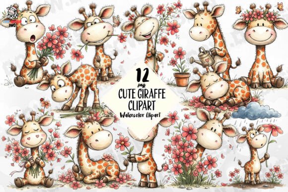 Download Cute Giraffe Clipart PNG - Cute giraffe Collection