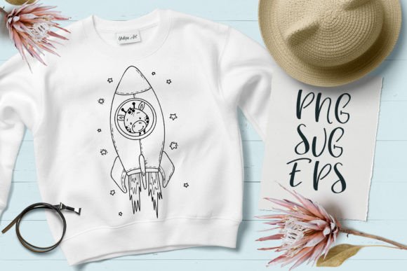 Download Cute Giraffe Happy Baby Animal SVG, EPS - Cute giraffe Collection