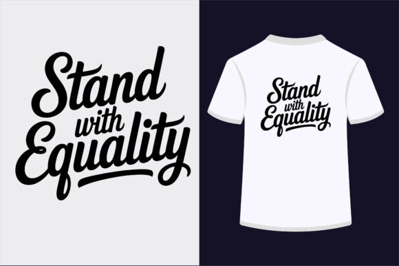 Download Stand with Equality Typography Design - Equality Collection
